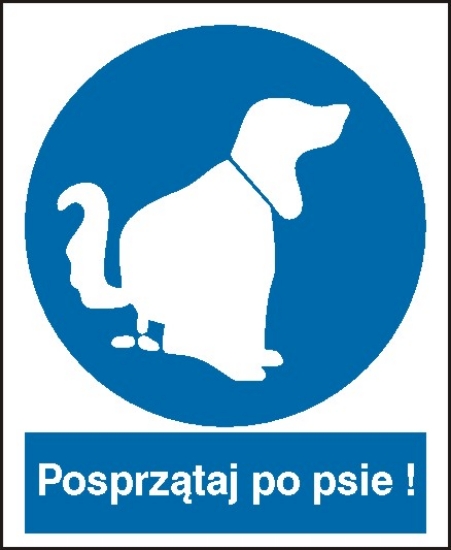 Nakaz sprzątania po psie